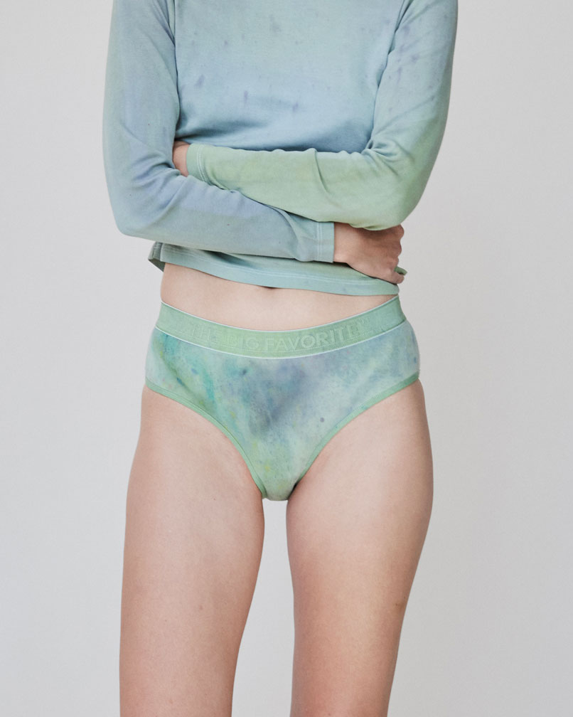 The Natural Dye High Waisted Brief