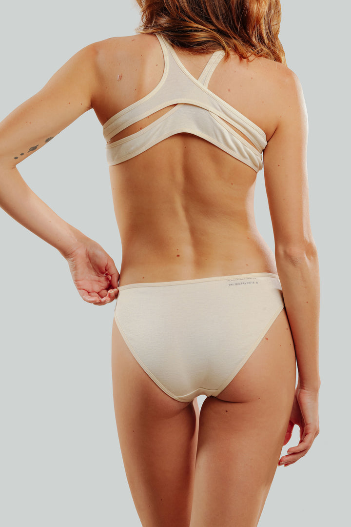 The Undyed Bikini Brief