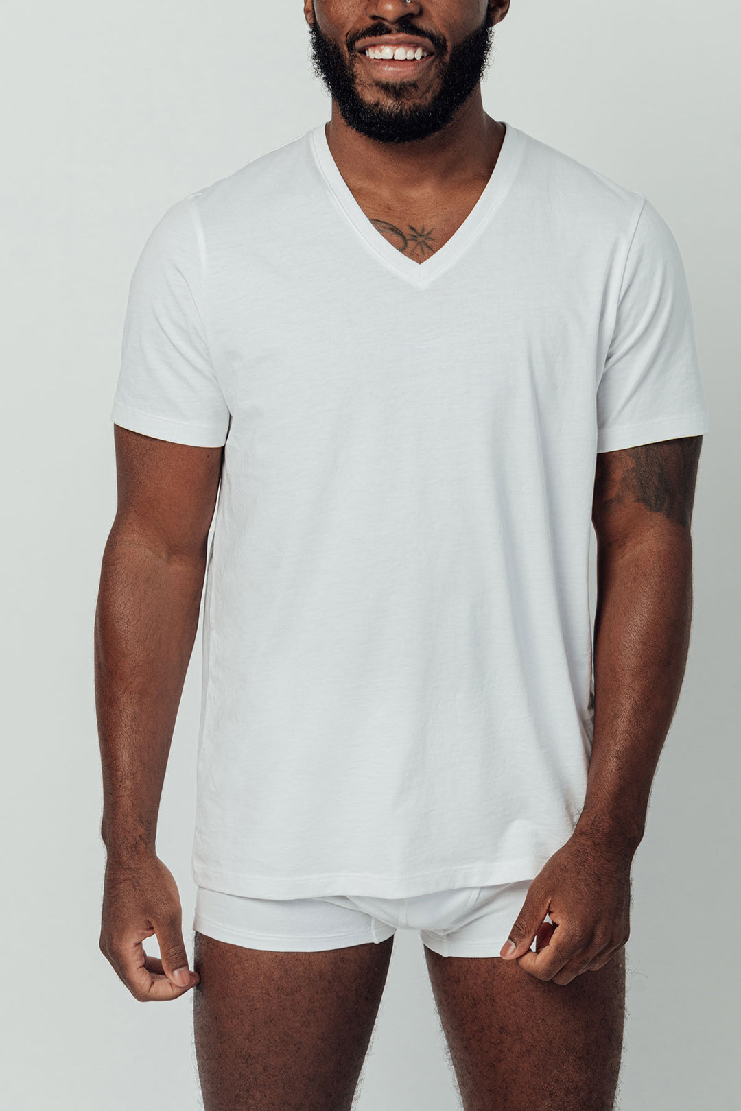The Relaxed V-Neck